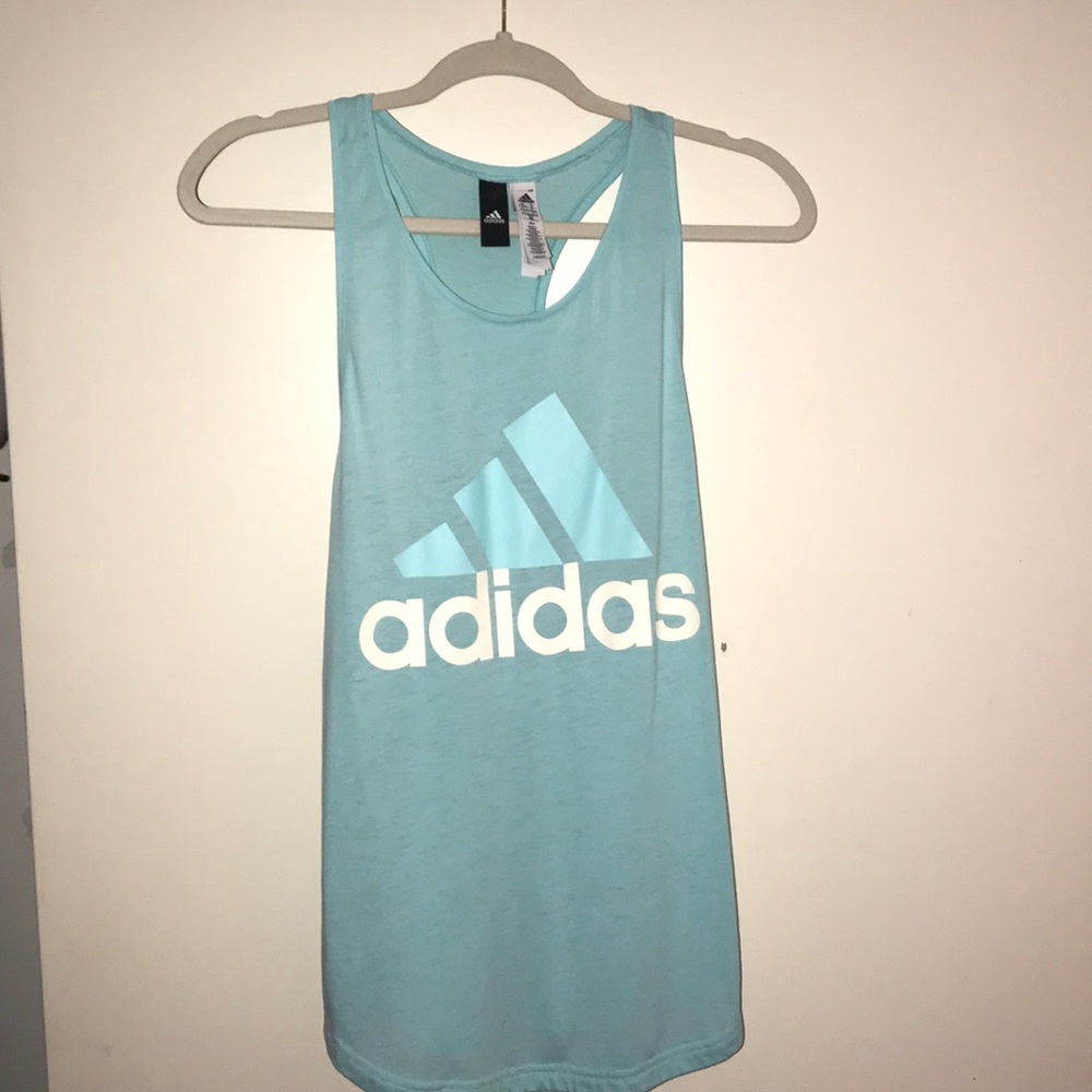 Women’s Adidas Tanktop light blue. Sz. M